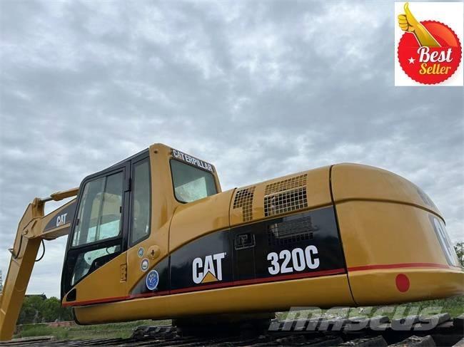 CAT 320 C 水陸両用油圧ショベル、ユンボ