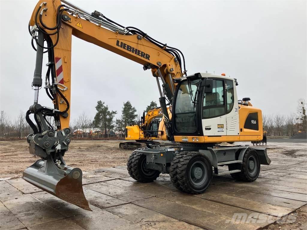 Liebherr A916 ホイール式油圧ショベル（パワーショベル・ユンボ・バックホー）