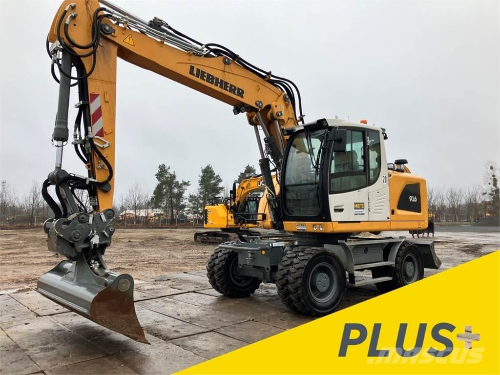 Liebherr A916 ホイール式油圧ショベル（パワーショベル・ユンボ・バックホー）