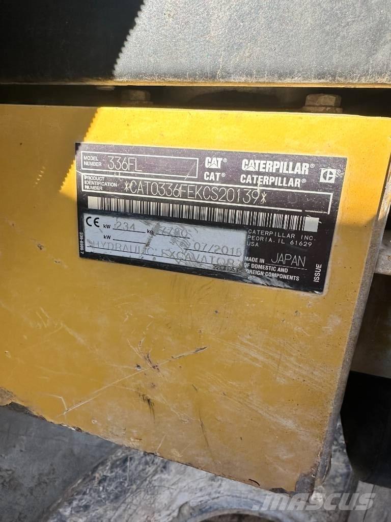 CAT 336 F L 大型油圧ショベル12t以上（パワーショベル・ユンボ）