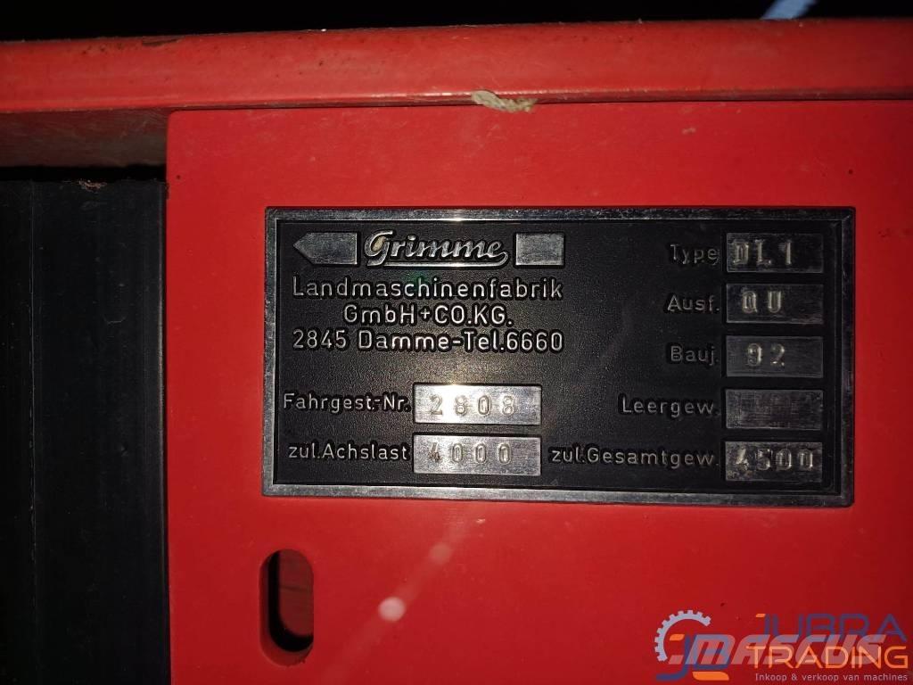 Grimme DL1500 ジャガイモ収穫機・掘取機