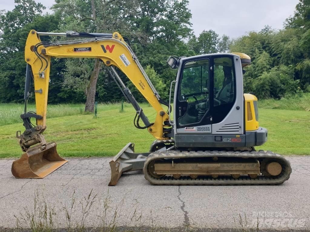 Wacker Neuson EZ 80 中型油圧ショベル 7ｔ-12ｔ（ユンボ・パワーショベル・バックホー）