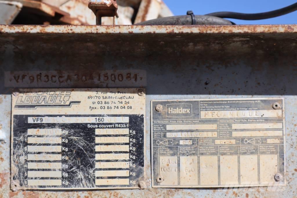 Louault R3CCA 車両運搬用トレーラー