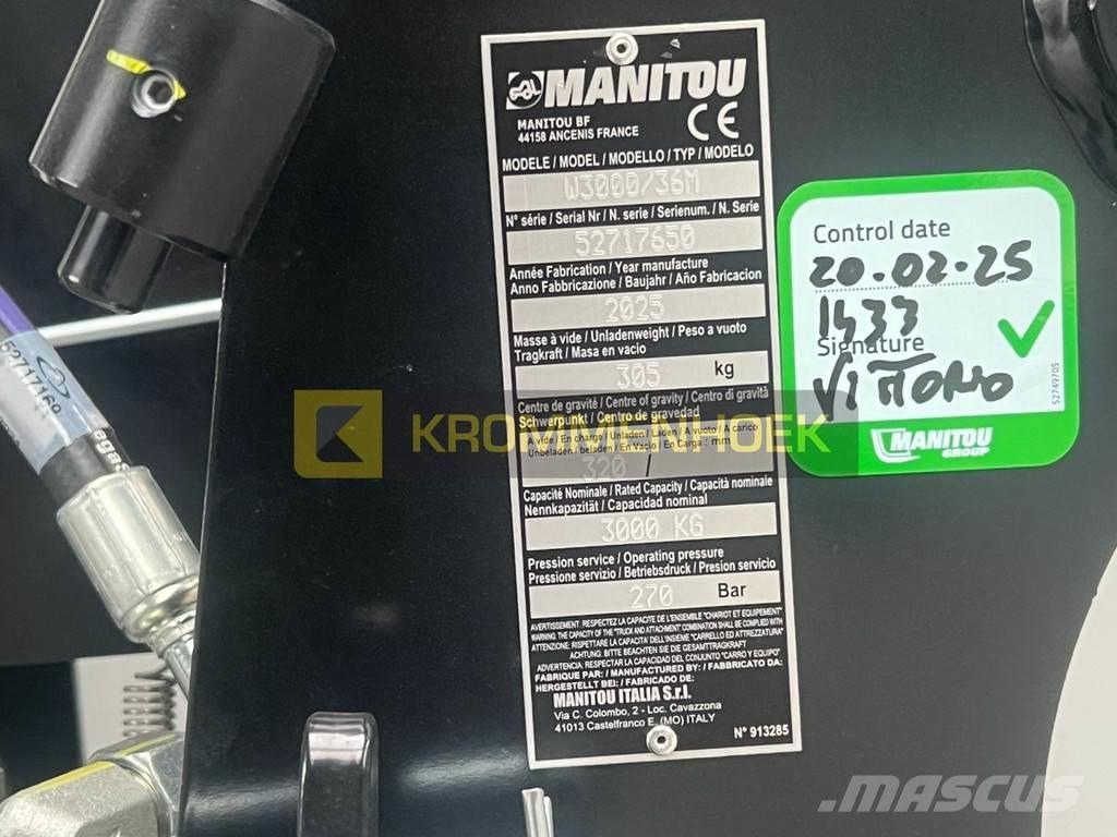 Manitou W3000/36M テレスコーピックハンドラー