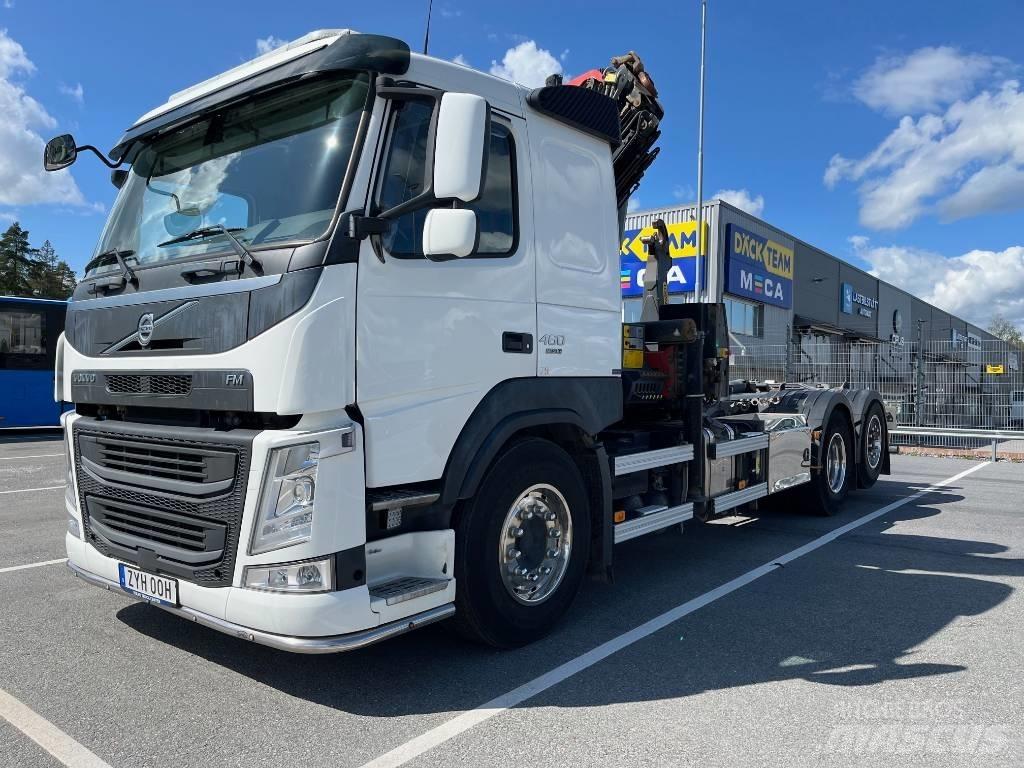 Volvo FM460, 6x2 クレーントラック、ユニック車
