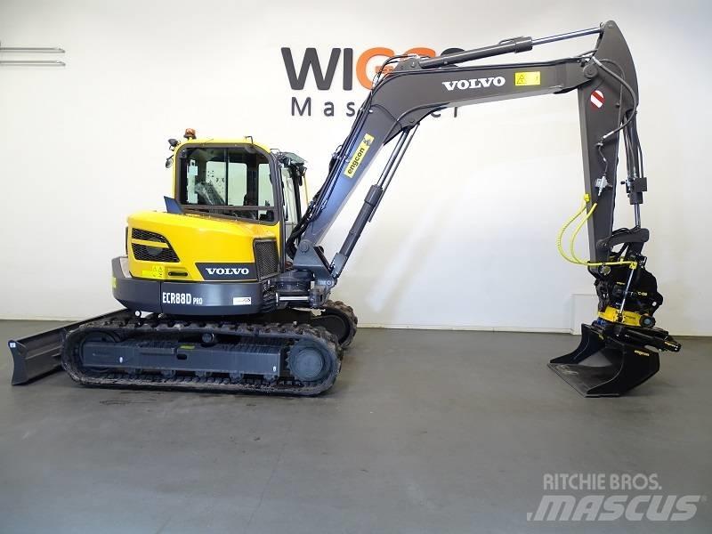 Volvo ECR 88 D 中型油圧ショベル 7ｔ-12ｔ（ユンボ・パワーショベル・バックホー）