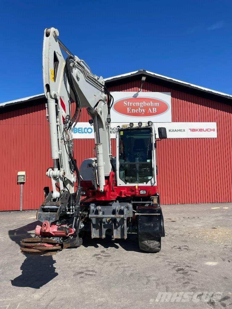 Takeuchi TB 295 W ホイール式油圧ショベル（パワーショベル・ユンボ・バックホー）