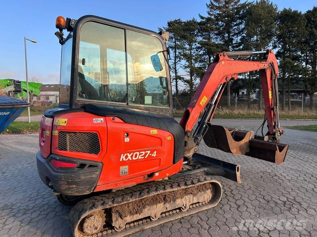 Kubota KX 027-4 ミニ油圧ショベル 7t以下（ミニユンボ・ミニディガー）