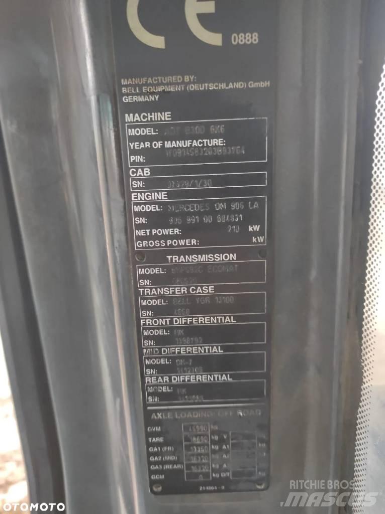 Bell B 30 D アーティキュレート式ダンプトラック