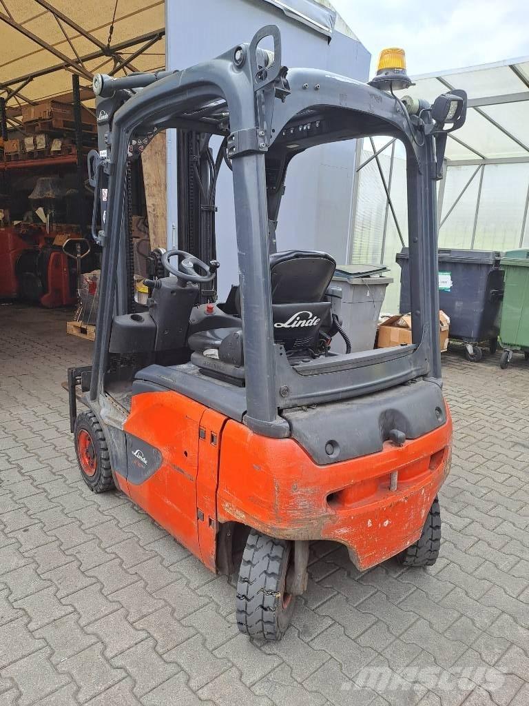 Linde E16 バッテリーフォークリフト