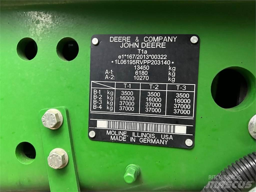John Deere 6R 195 トラクター