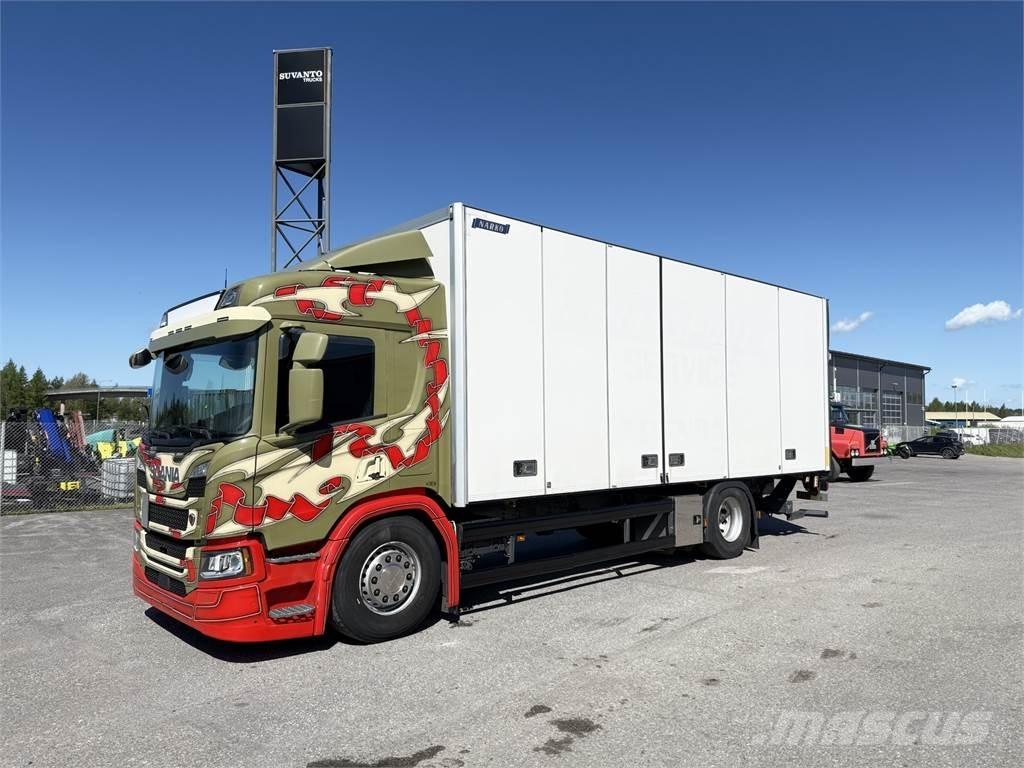 Scania P320 4X2 ボックスボディー、ウイング、箱車