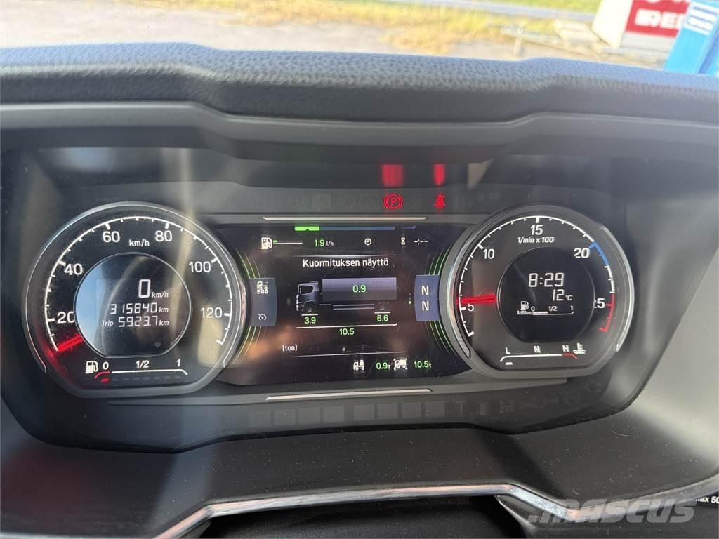 Scania P320 4X2 ボックスボディー、ウイング、箱車