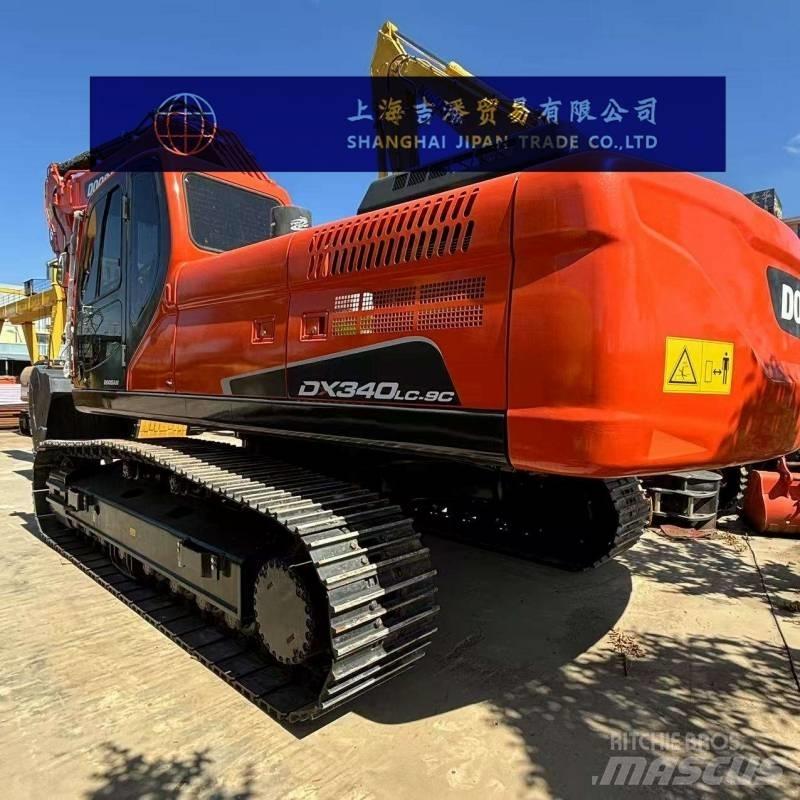 Doosan DX 340 大型油圧ショベル12t以上（パワーショベル・ユンボ）