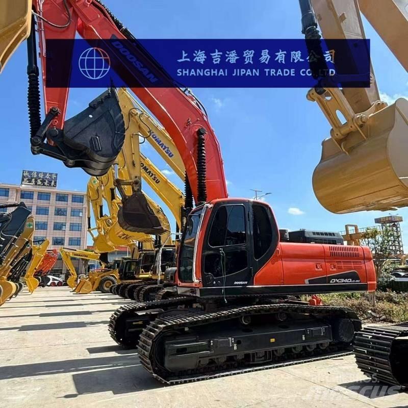 Doosan DX 340 大型油圧ショベル12t以上（パワーショベル・ユンボ）