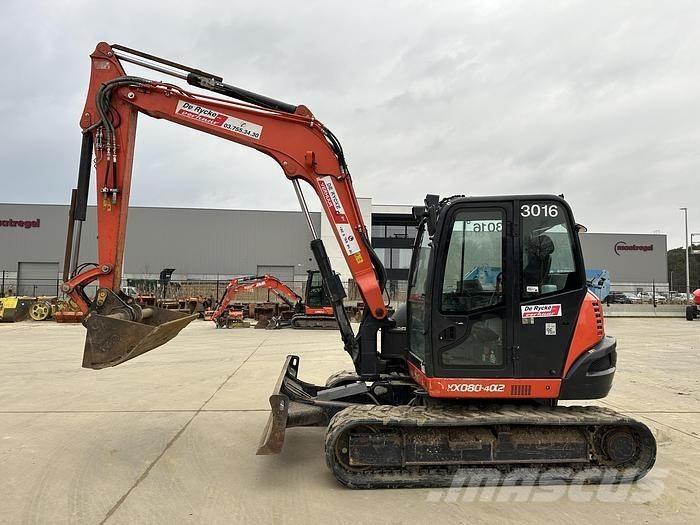 Kubota KX080-4A2 中型油圧ショベル 7ｔ-12ｔ（ユンボ・パワーショベル・バックホー）