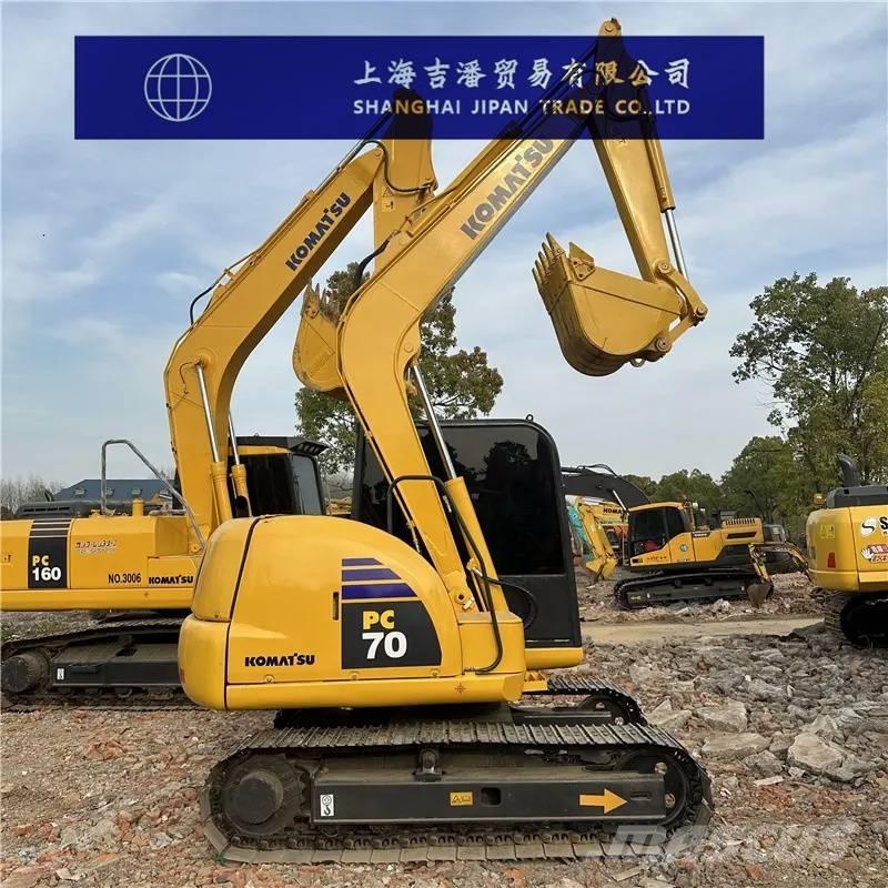 Komatsu PC 70 ミニ油圧ショベル 7t以下（ミニユンボ・ミニディガー）