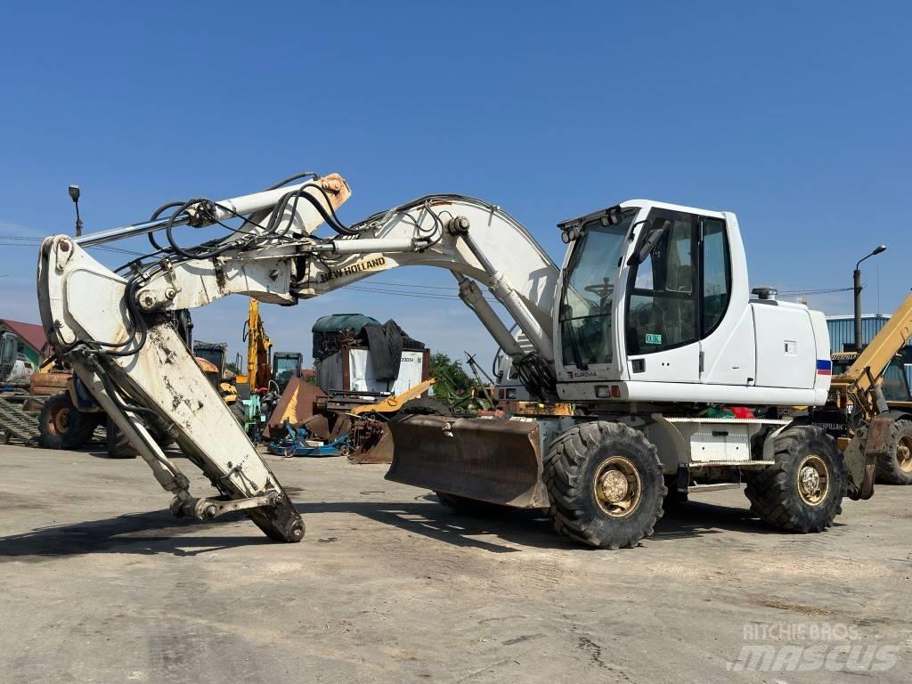 New Holland MH Plus ホイール式油圧ショベル（パワーショベル・ユンボ・バックホー）