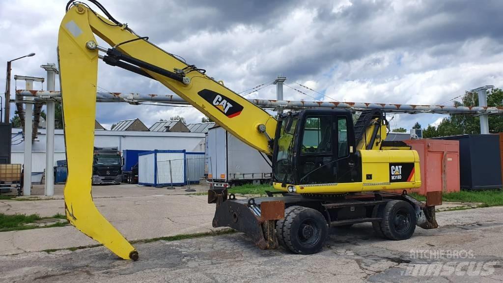 CAT M 318 D MH 廃棄物／工業産廃処理機