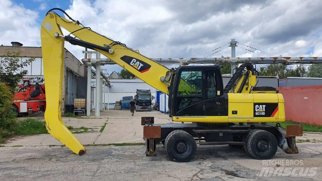 CAT M 318 D MH 廃棄物／工業産廃処理機