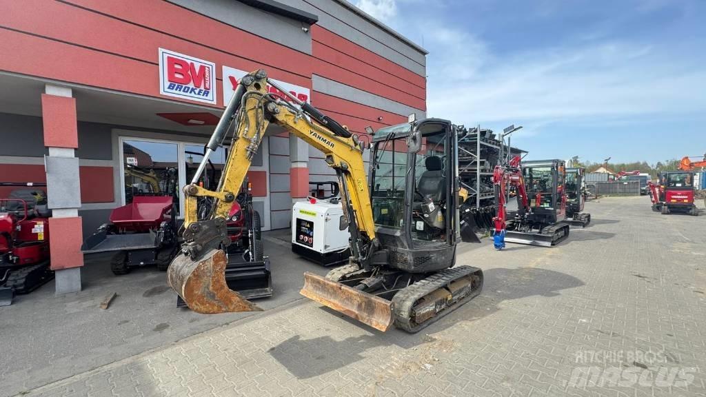 Yanmar Vio 25 ミニ油圧ショベル 7t以下（ミニユンボ・ミニディガー）