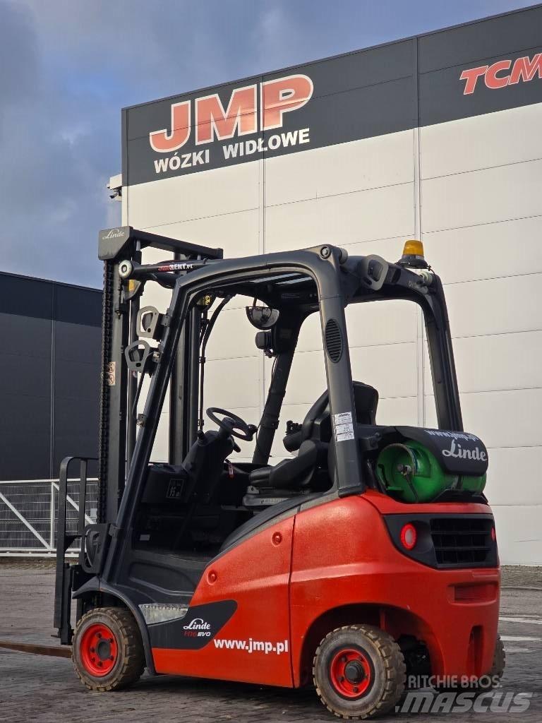 Linde H 16 T - 01 LPGフォークリフト