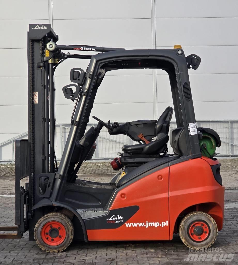Linde H 16 T - 01 LPGフォークリフト