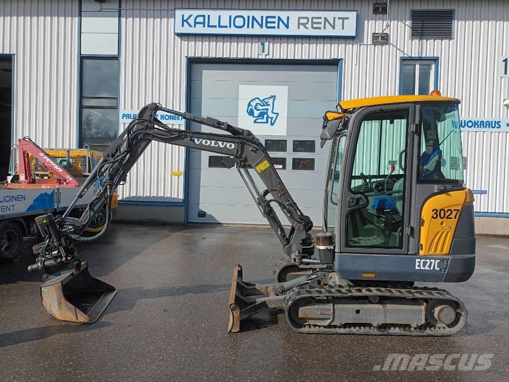 Volvo EC 27 C ミニ油圧ショベル 7t以下（ミニユンボ・ミニディガー）