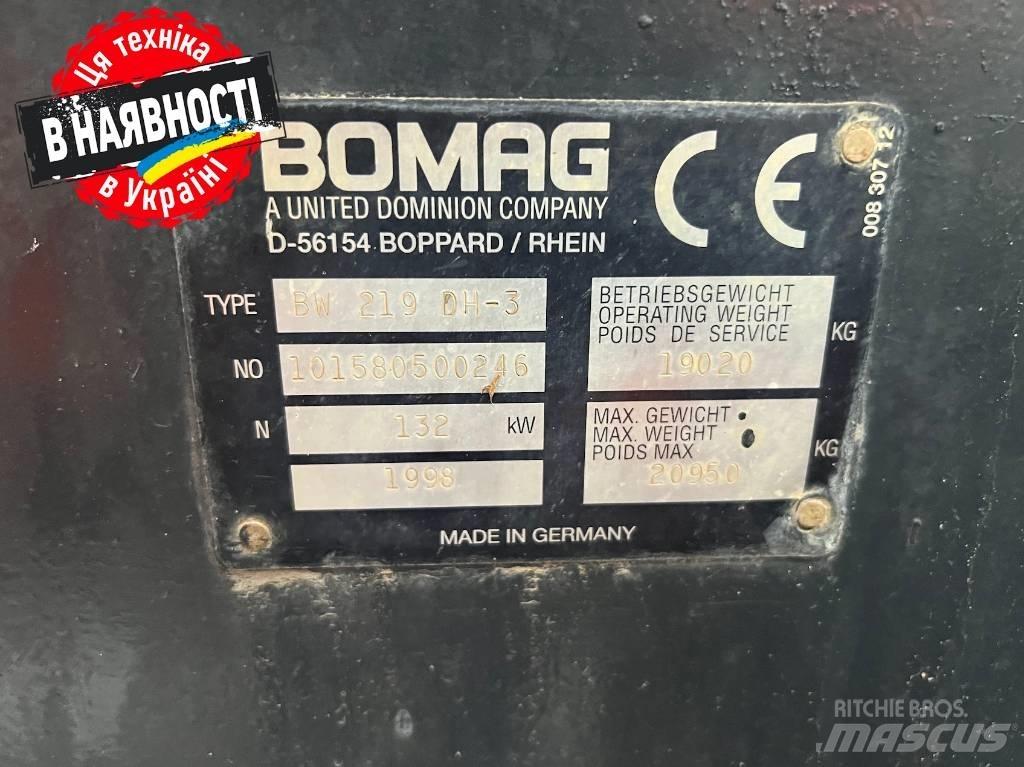 Bomag 219 DH-5 その他　ローラ　（マカダムローラ等）