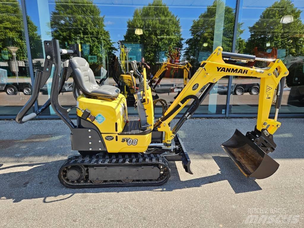 Yanmar SV 08 ミニ油圧ショベル 7t以下（ミニユンボ・ミニディガー）