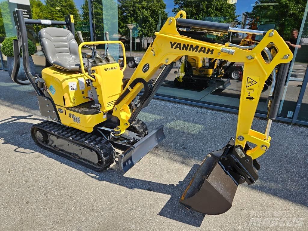 Yanmar SV 08 ミニ油圧ショベル 7t以下（ミニユンボ・ミニディガー）