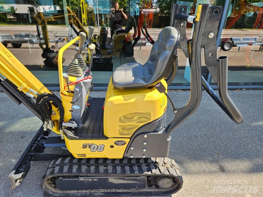 Yanmar SV 08 ミニ油圧ショベル 7t以下（ミニユンボ・ミニディガー）