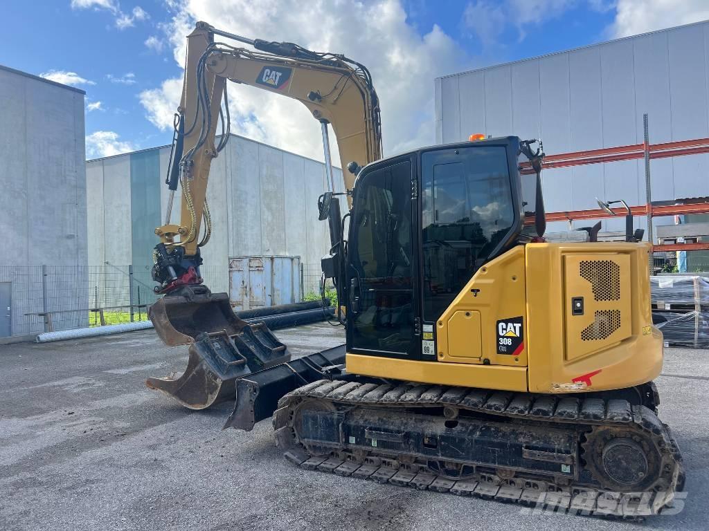 CAT 308 CR 中型油圧ショベル 7ｔ-12ｔ（ユンボ・パワーショベル・バックホー）