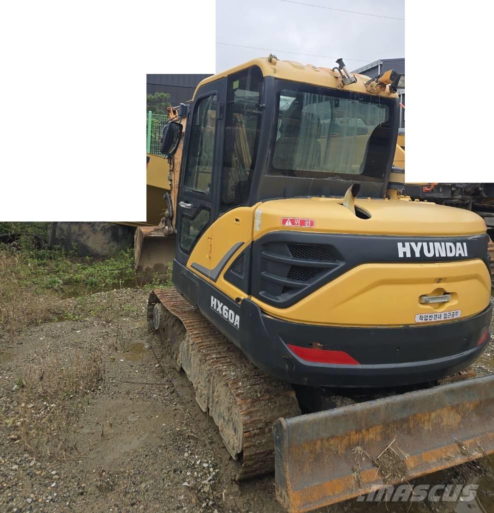 Hyundai HX 60 ミニ油圧ショベル 7t以下（ミニユンボ・ミニディガー）
