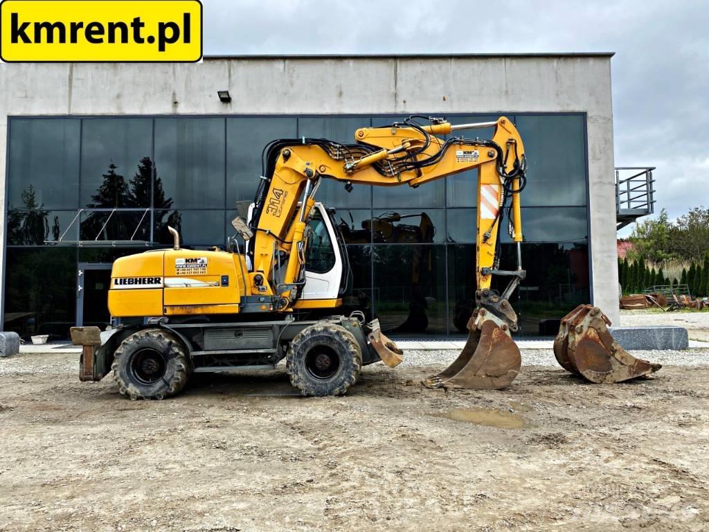 Liebherr A 314 ホイール式油圧ショベル（パワーショベル・ユンボ・バックホー）