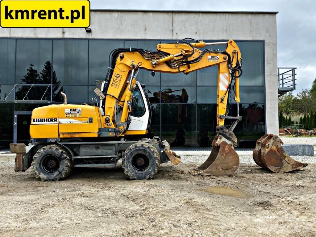 Liebherr A 314 ホイール式油圧ショベル（パワーショベル・ユンボ・バックホー）