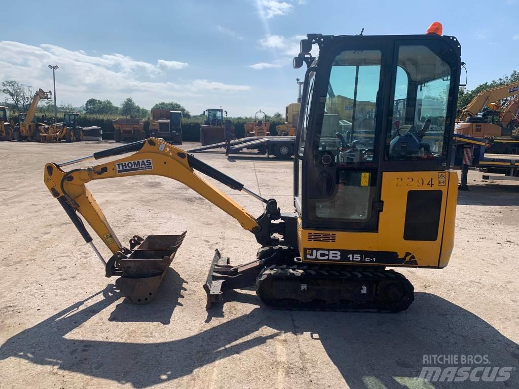 JCB 15 C-1 ミニ油圧ショベル 7t以下（ミニユンボ・ミニディガー）