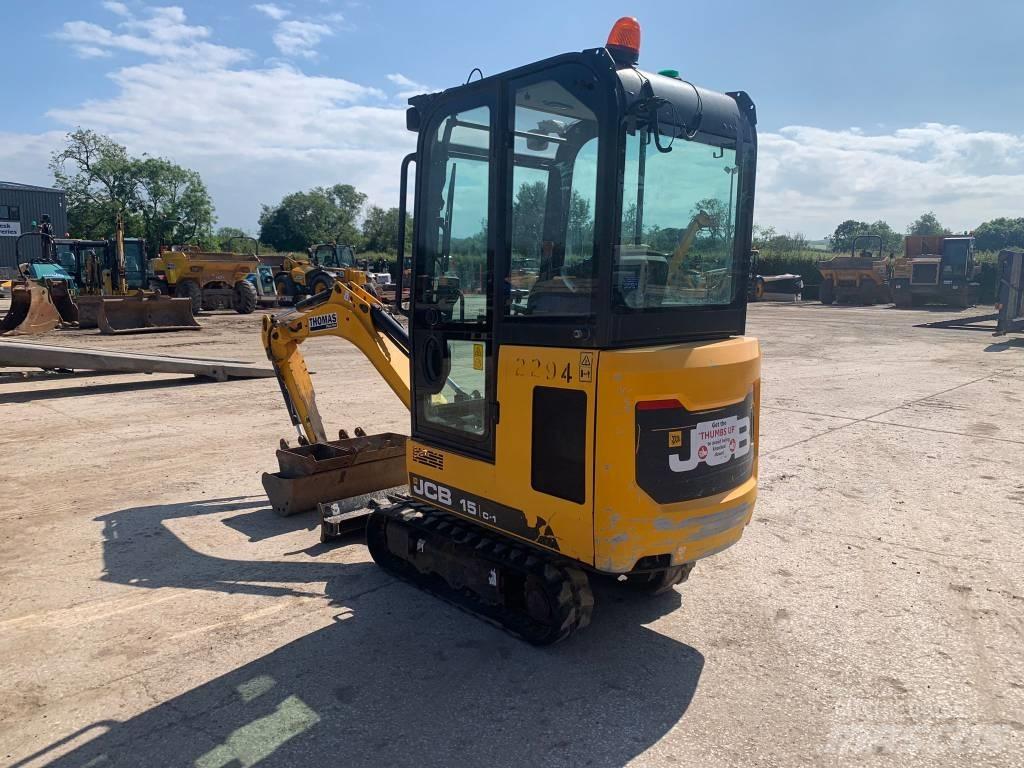 JCB 15 C-1 ミニ油圧ショベル 7t以下（ミニユンボ・ミニディガー）