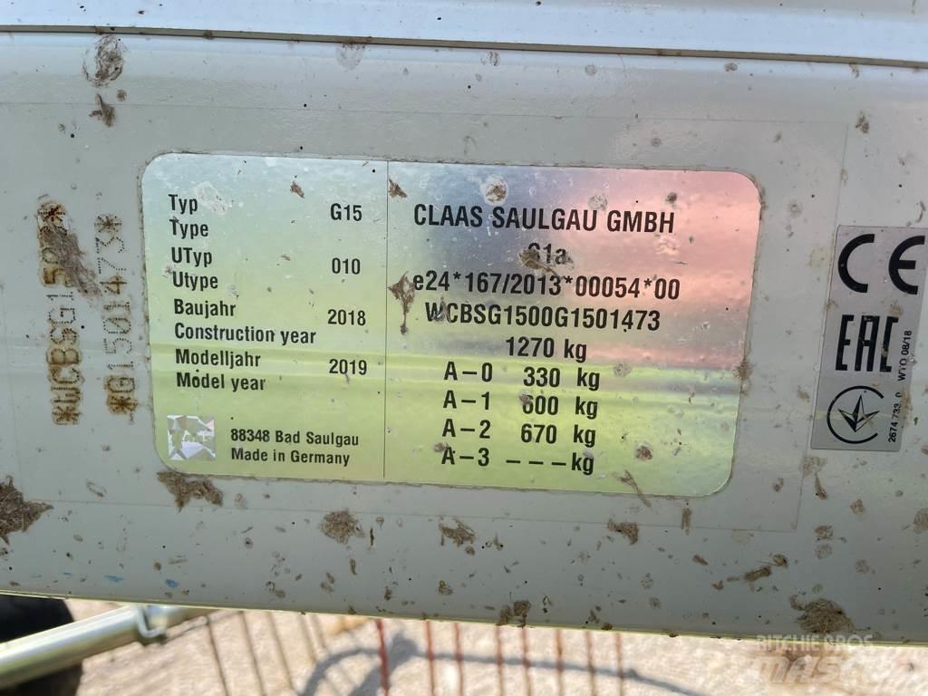 CLAAS Liner 700 ウィンドローア/レーキ