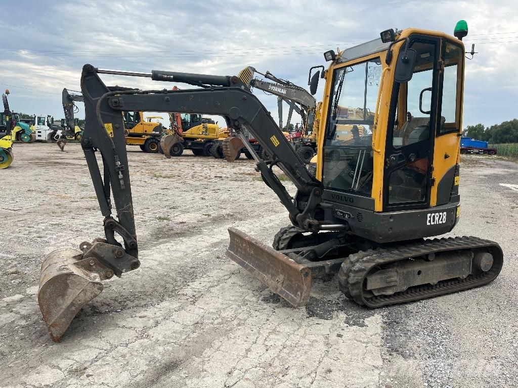 Volvo ECR 28 ミニ油圧ショベル 7t以下（ミニユンボ・ミニディガー）