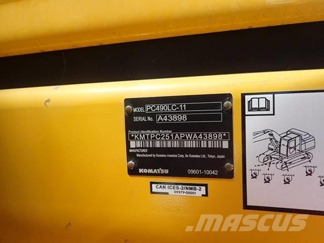 Komatsu PC 490 LC-11 大型油圧ショベル12t以上（パワーショベル・ユンボ）