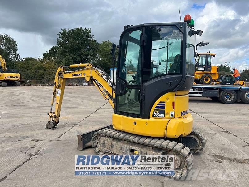 Komatsu PC 26 MR-5 ミニ油圧ショベル 7t以下（ミニユンボ・ミニディガー）