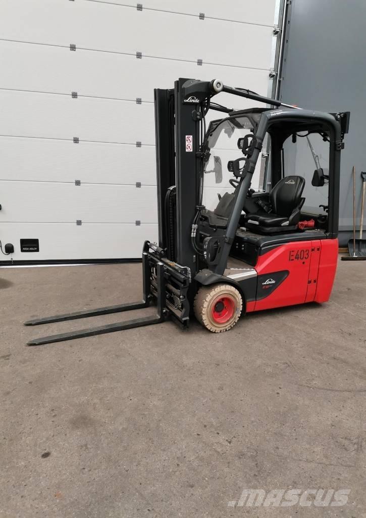 Linde E18-02 バッテリーフォークリフト