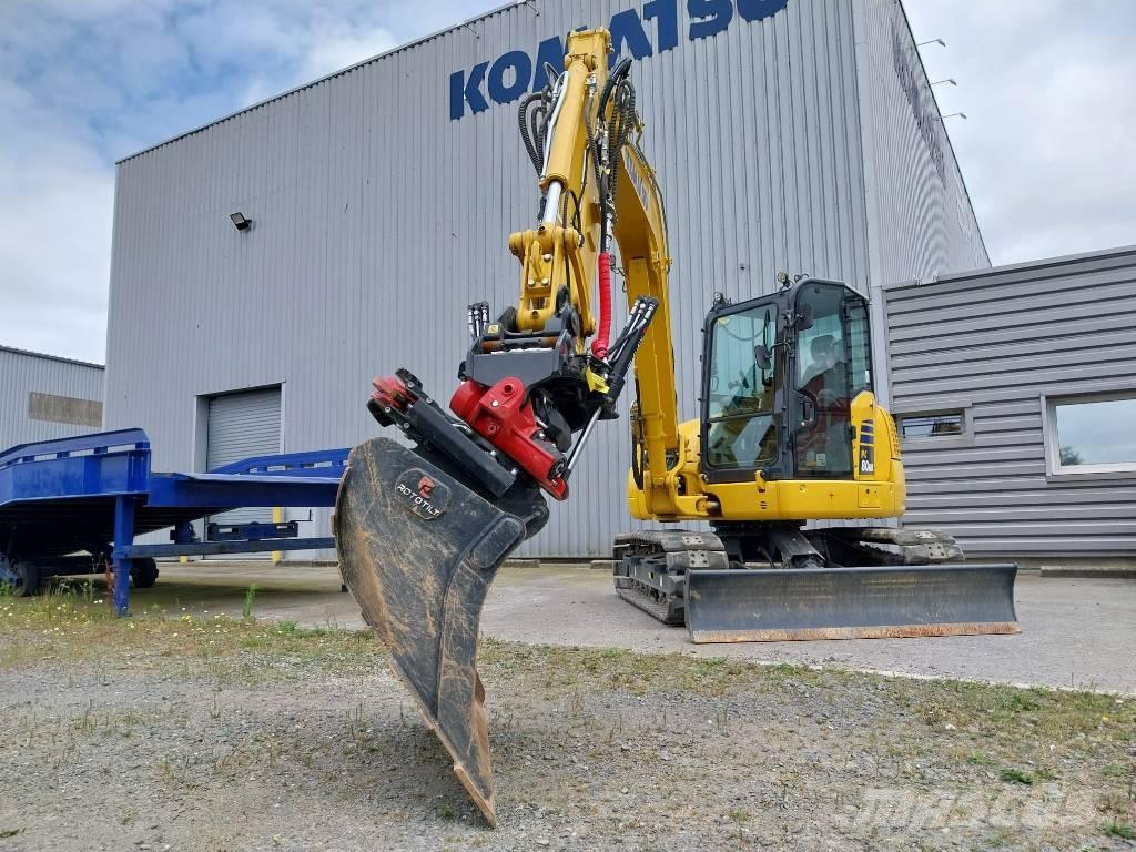 Komatsu PC80MR-5 中型油圧ショベル 7ｔ-12ｔ（ユンボ・パワーショベル・バックホー）