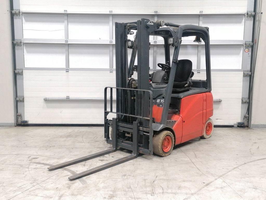 Linde E16PH-01 バッテリーフォークリフト
