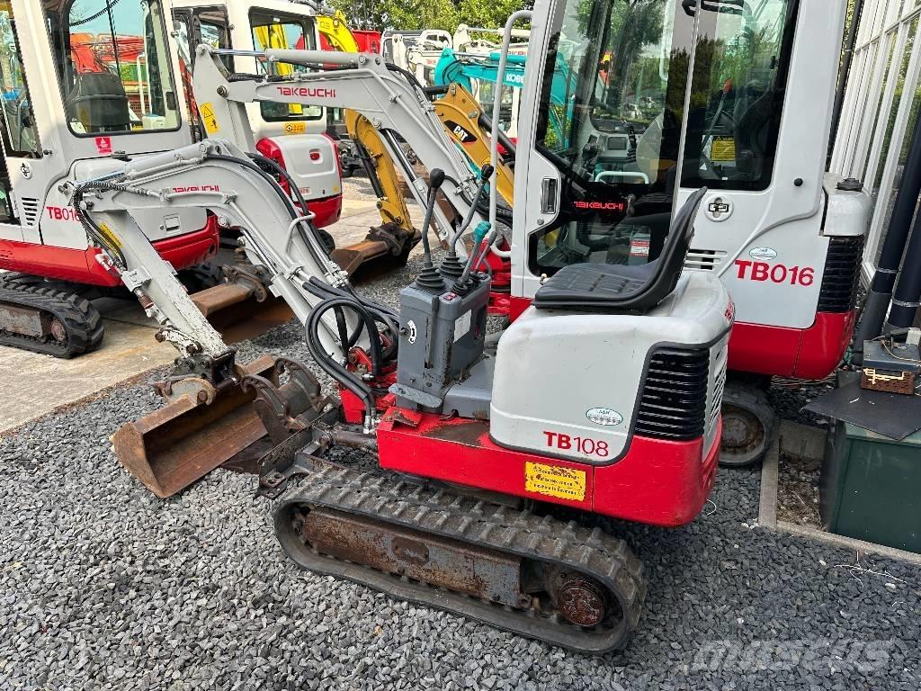 Takeuchi TB108 ミニ油圧ショベル 7t以下（ミニユンボ・ミニディガー）
