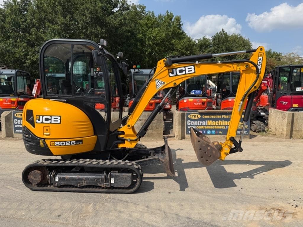 JCB 8026 CTS ミニ油圧ショベル 7t以下（ミニユンボ・ミニディガー）