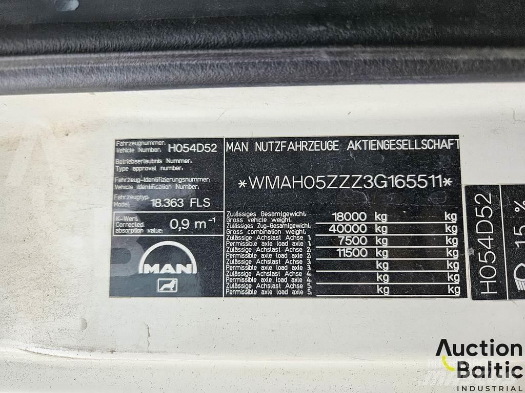 MAN 18.360 中古トラクターヘッド | トレーラーヘッド