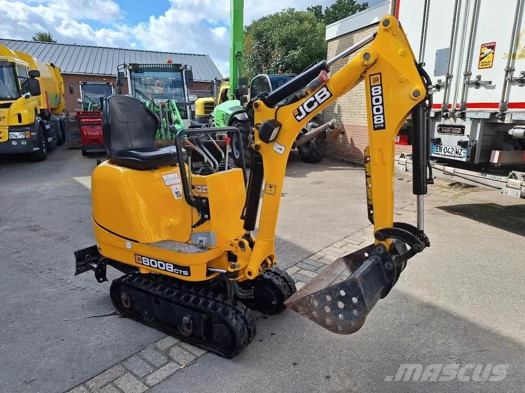 JCB 8008 CTS ミニ油圧ショベル 7t以下（ミニユンボ・ミニディガー）