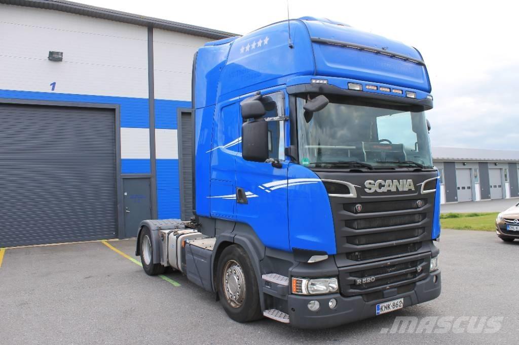 Scania R 520 中古トラクターヘッド | トレーラーヘッド